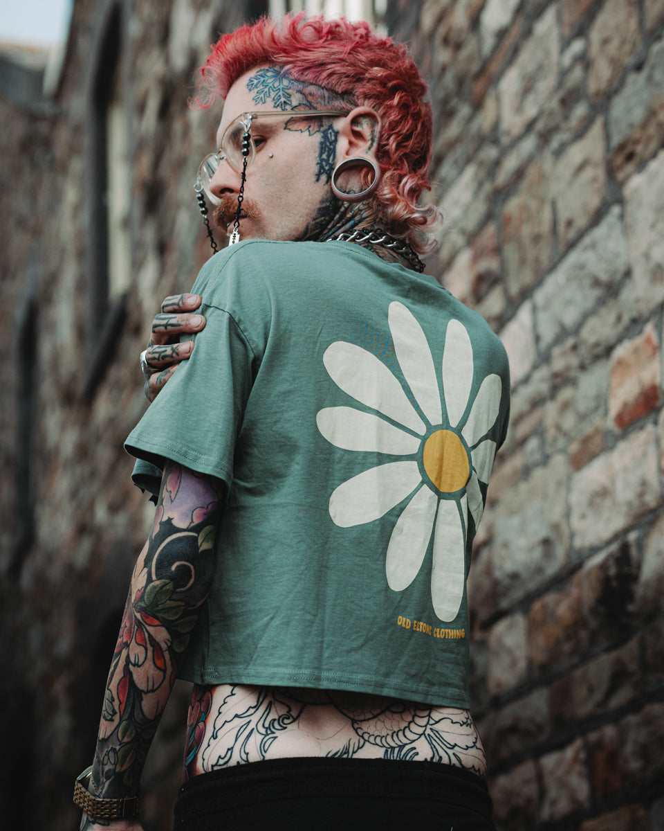 Grow As You Go Ladies Cropped Tee