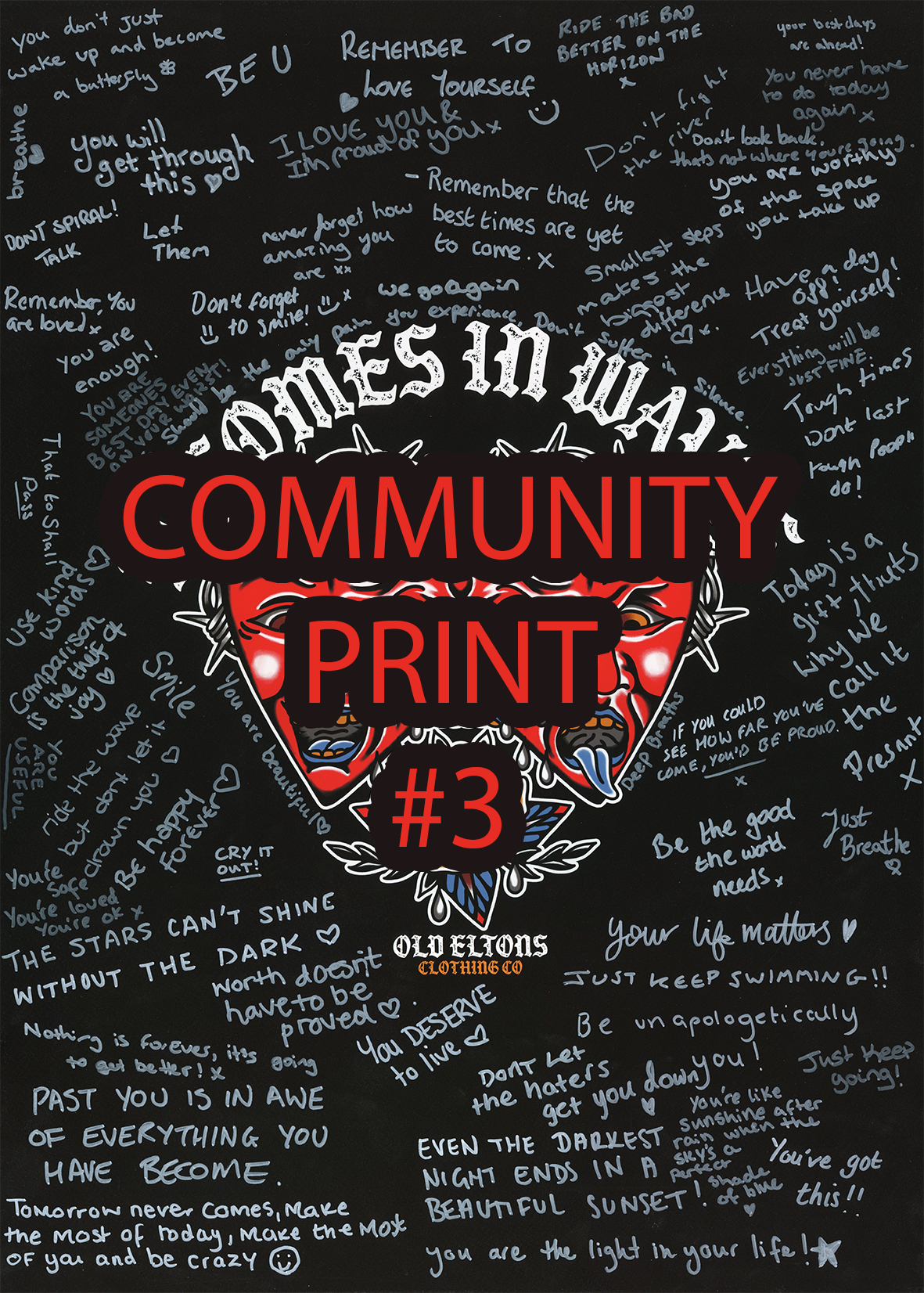 It Comes In Waves Community Print