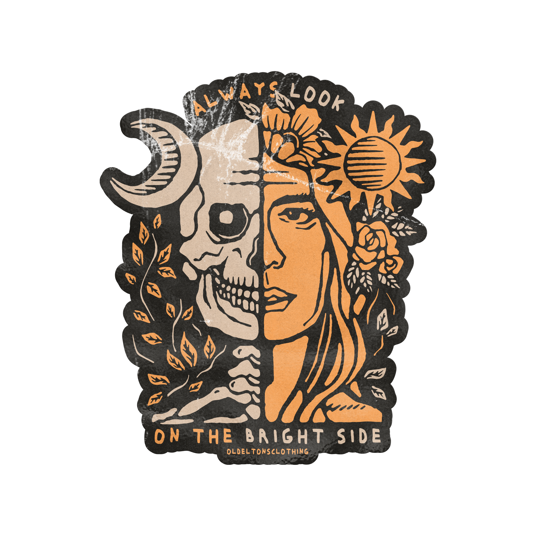 Always Look On The Bright Side Sticker