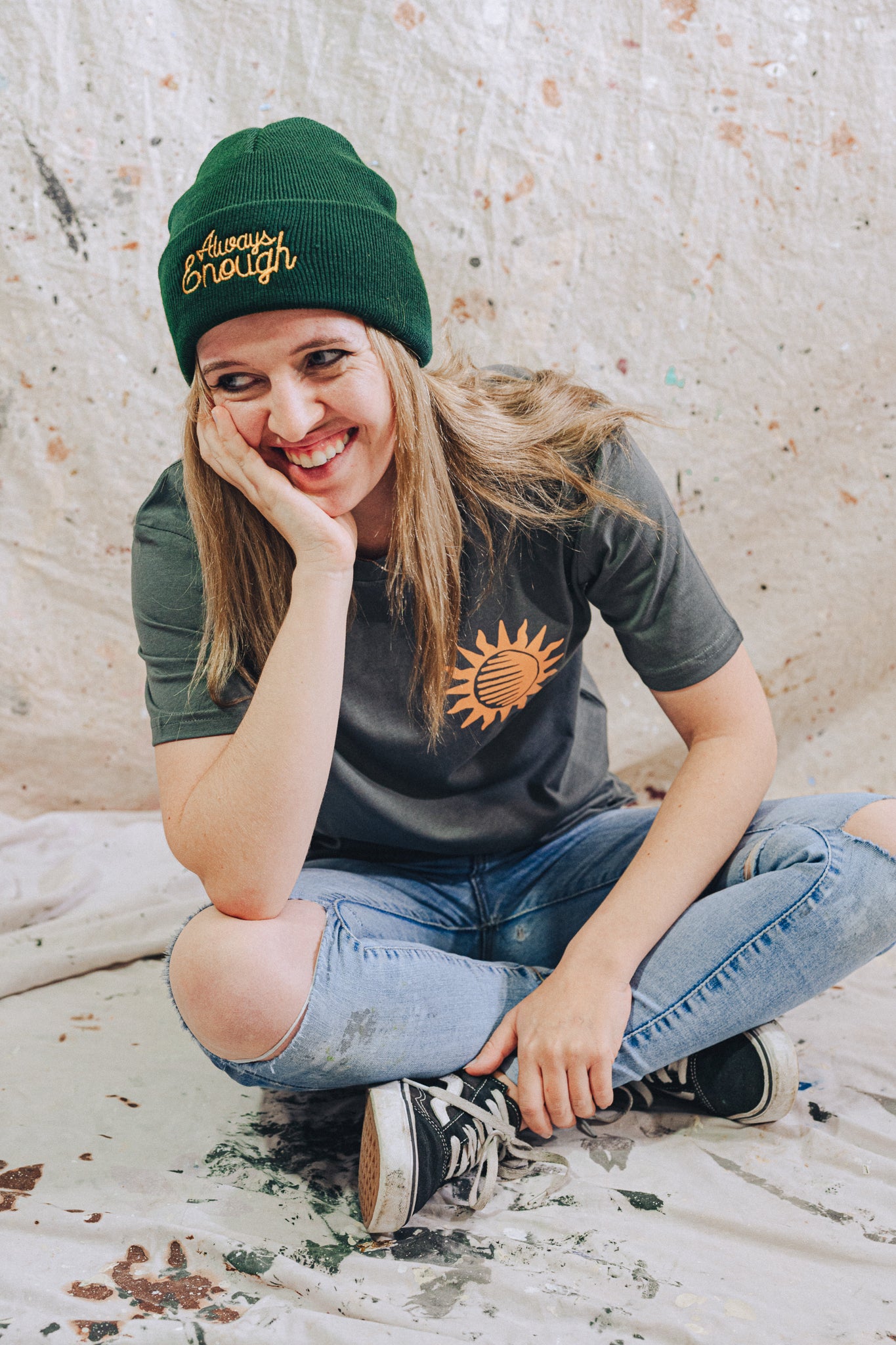 Always Look on the Bright Side mental health awareness T-shirt UK.