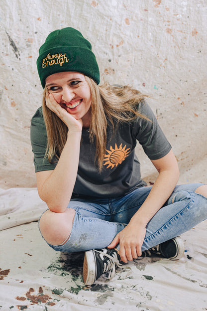 Always Look on the Bright Side mental health awareness T-shirt UK.