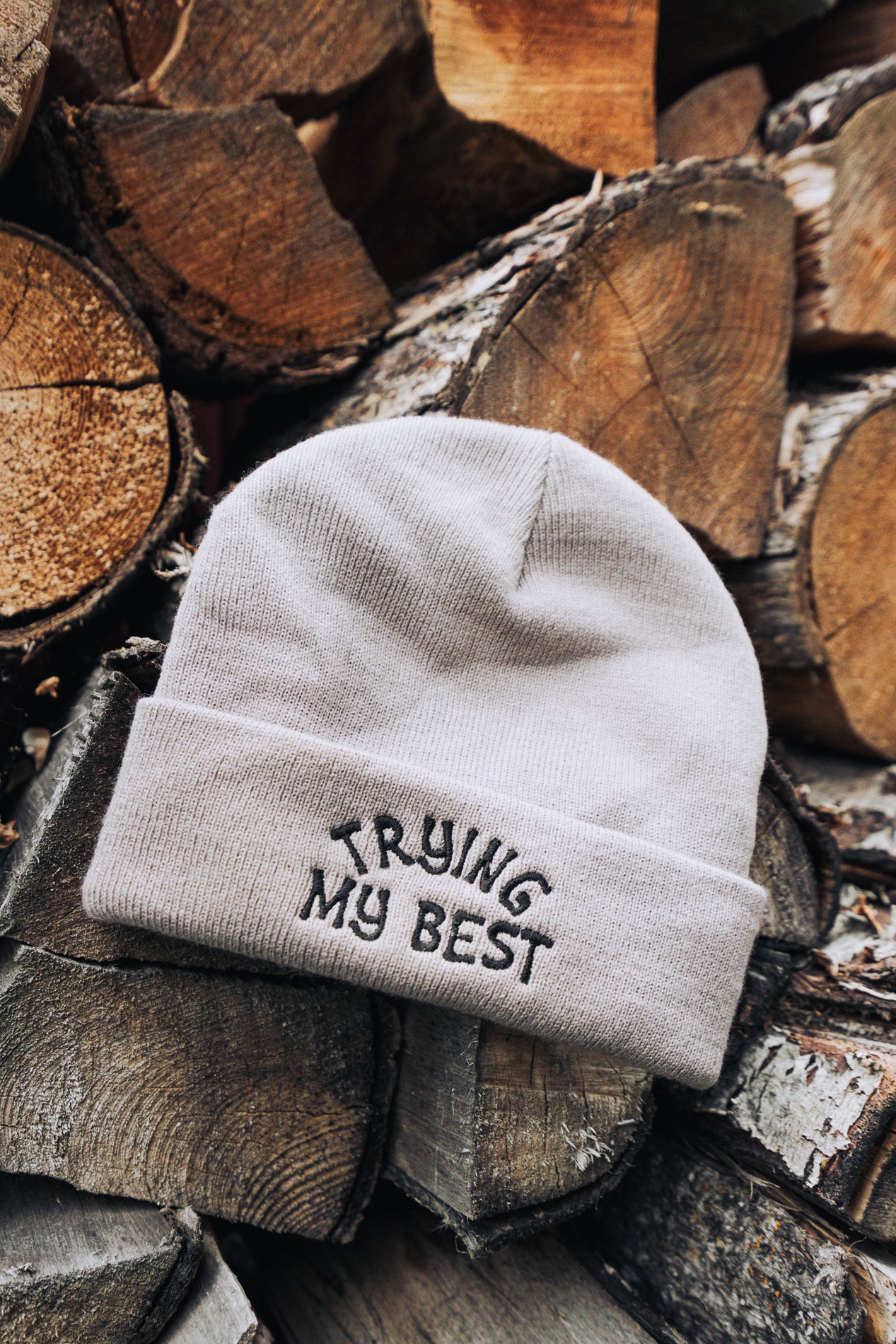 Trying My Best Beanie