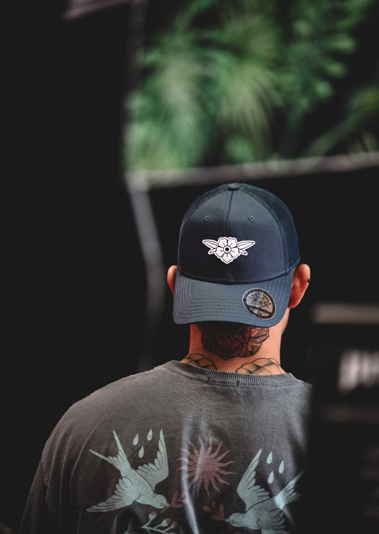 Embossed Trucker