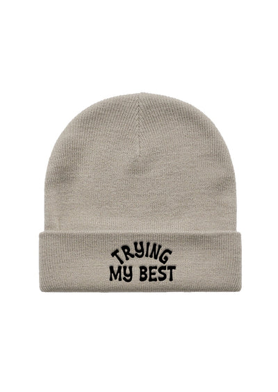 Trying My Best Beanie
