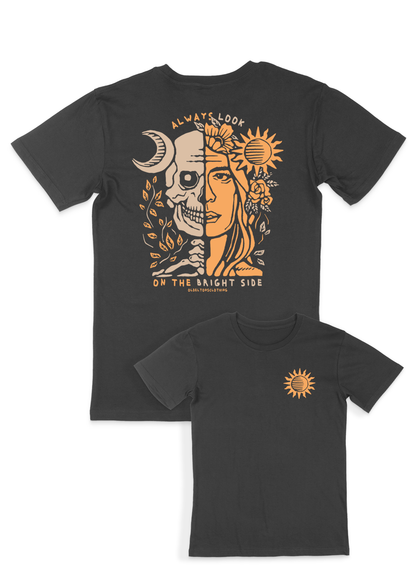 Always Look on the Bright Side mental health awareness T-shirt UK.