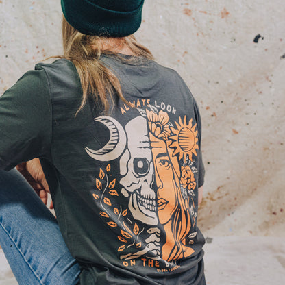Always Look on the Bright Side mental health awareness T-shirt UK.