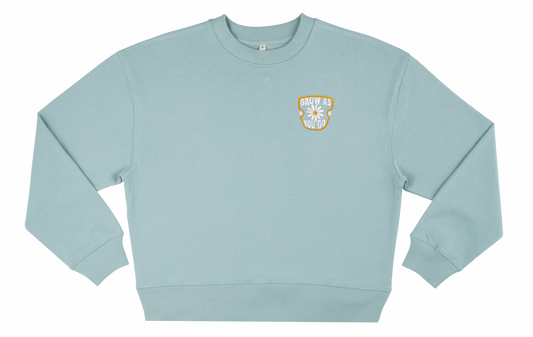 Grow As You Go Cropped Sweatshirt